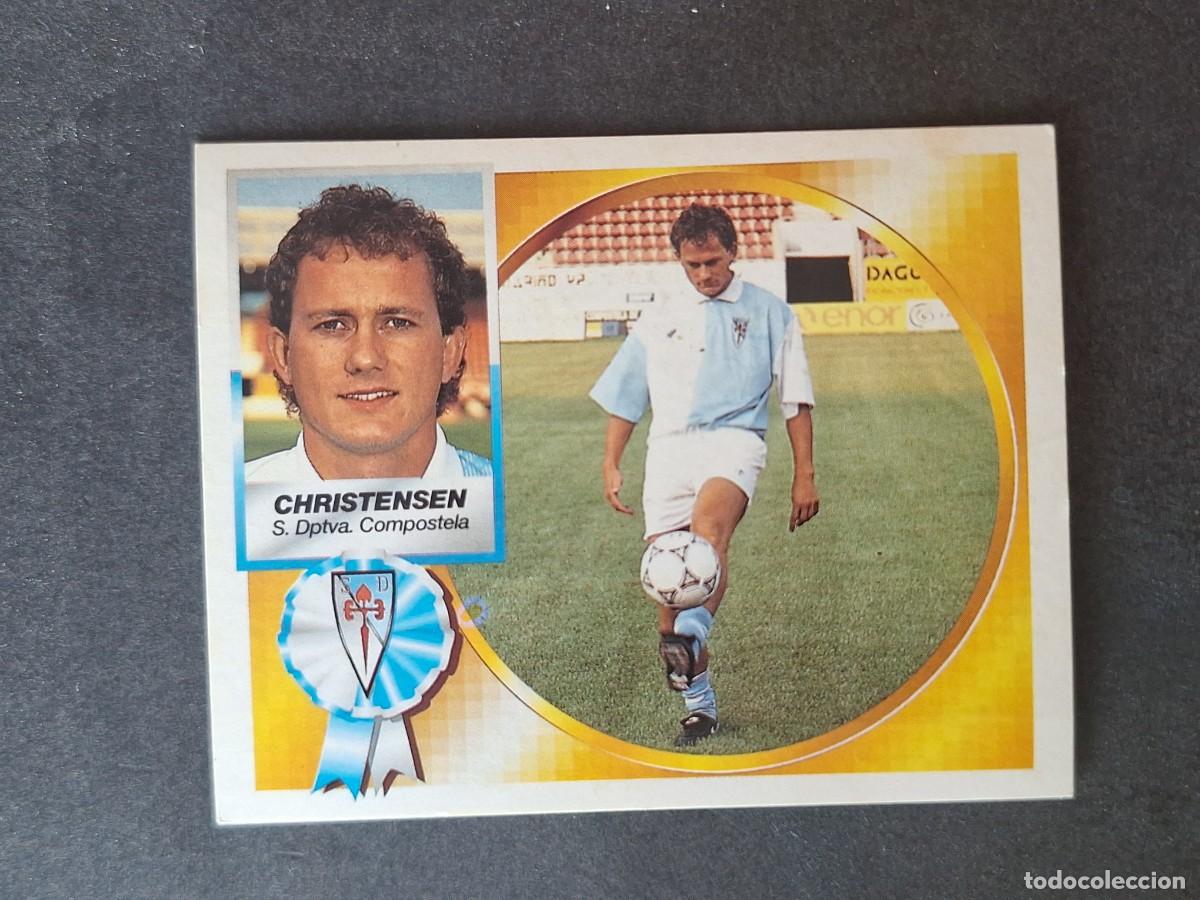 Cromos de f&uacute;tbol: L4 CHRISTENSEN S. D. COMPOSTELA COLOCA LIGA ESTE 1994 1995 94 95 SIN PEGAR NUNCA PEGADO