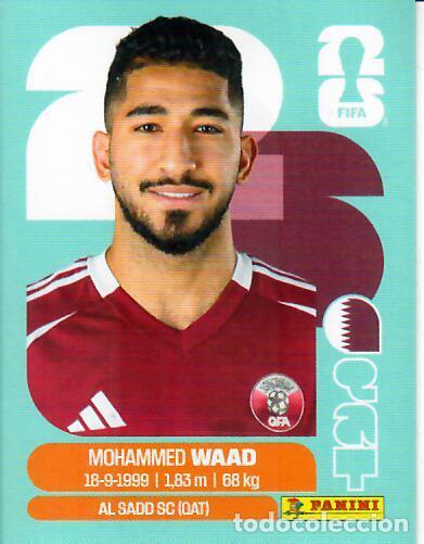 Cromos de f&uacute;tbol: CROMO PANINI MUNDIAL WORLD CUP 2026 - QAT 14 - WAAD - QATAR