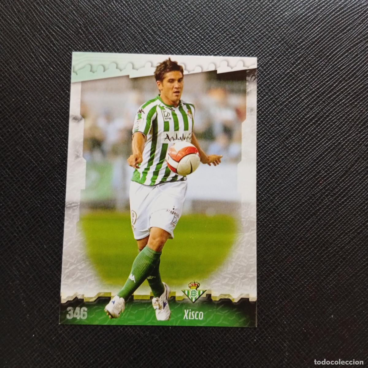 Cromos de f&uacute;tbol: 346 XISCO REAL BETIS MUNDICROMO QUIZ GAME 2008 2009 FUTBOL 08 09 - A211 PG46