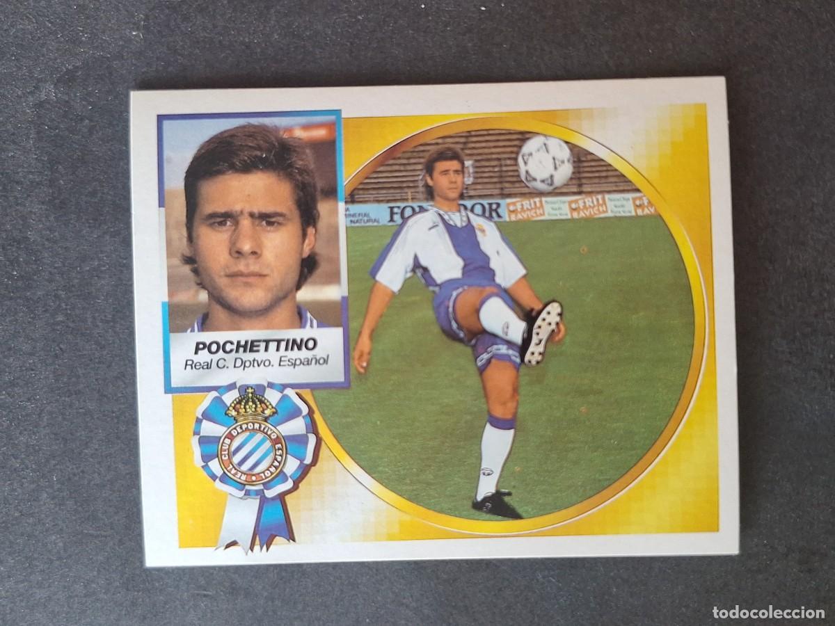 Cromos de f&uacute;tbol: L4 POCHETTINO R. C. D. ESPA&Ntilde;OL COLOCA LIGA ESTE 1994 1995 94 95 SIN PEGAR NUNCA PEGADO