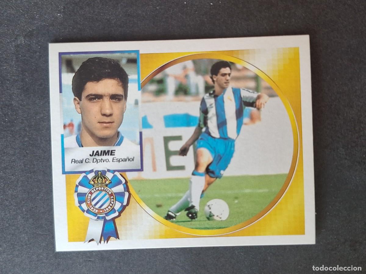 Cromos de f&uacute;tbol: L4 JAIME R. C. D. ESPA&Ntilde;OL COLOCA LIGA ESTE 1994 1995 94 95 SIN PEGAR NUNCA PEGADO