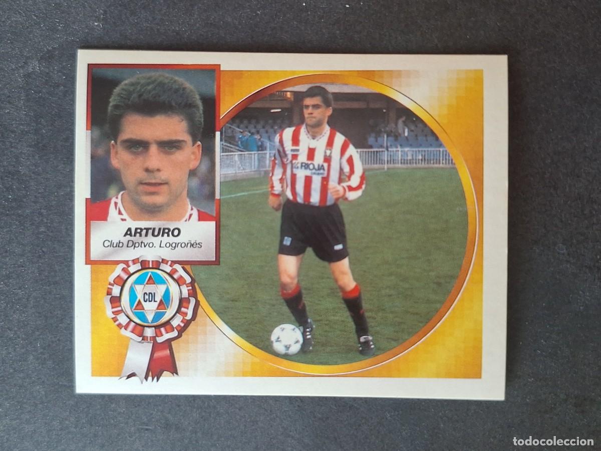 Cromos de f&uacute;tbol: L4 ARTURO SPORTING DE GIJON COLOCA LIGA ESTE 1994 1995 94 95 SIN PEGAR NUNCA PEGADO