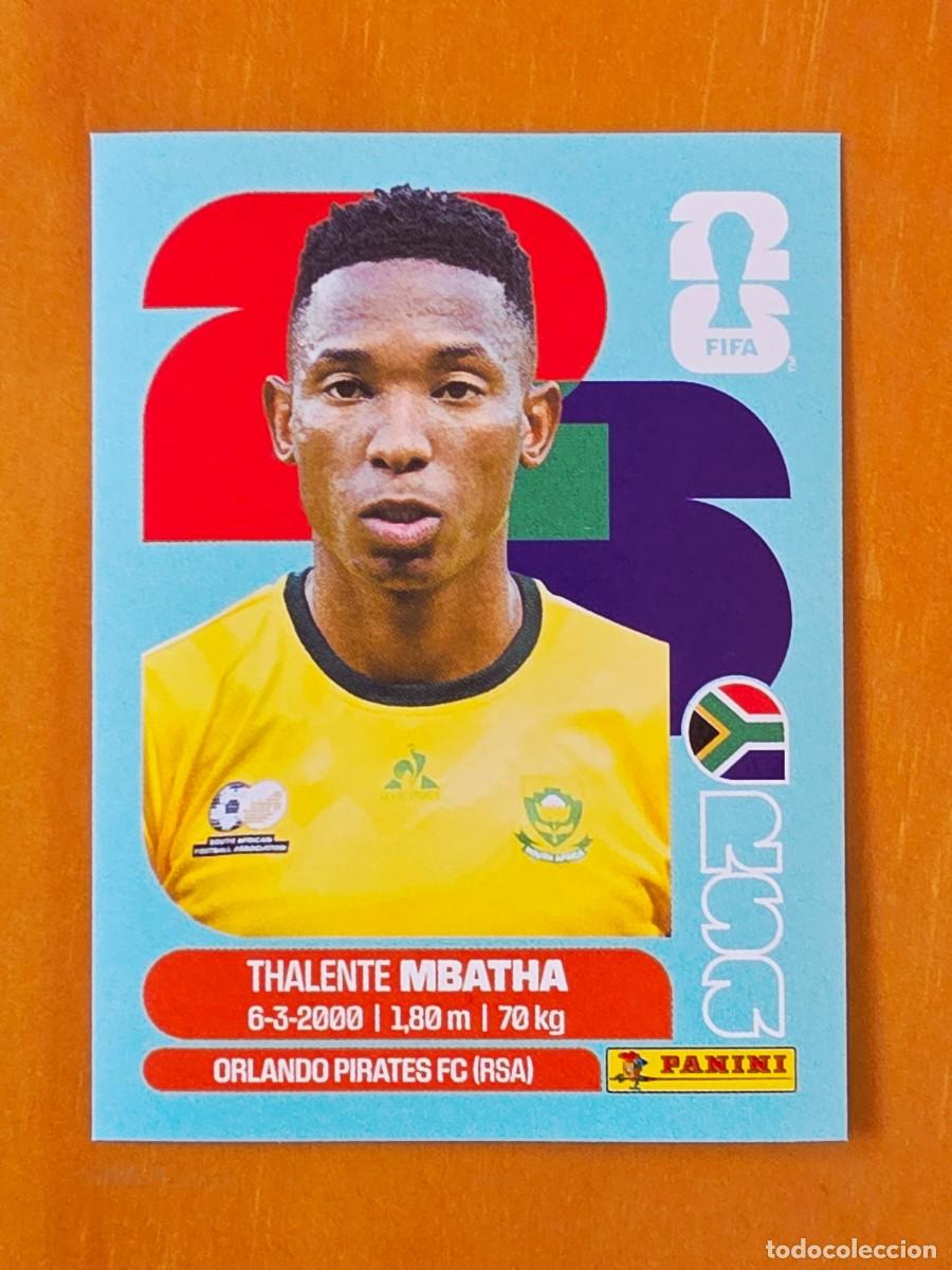 Football Stickers: RSA 12 Thalente Mbatha, Sud&aacute;frica, Panini FIFA World Cup Mundial 2026 Sticker