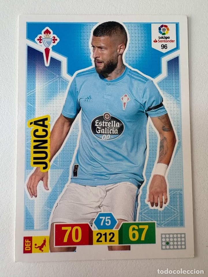 Football Stickers: Carta Junc&agrave; Celta 96 Adrenalyn 2018-19