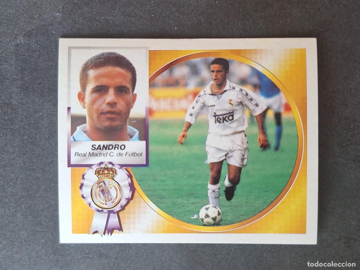 Cromos de f&uacute;tbol: L4 SANDRO REAL MADRID COLOCA LIGA ESTE 1994 1995 94 95 SIN PEGAR NUNCA PEGADO
