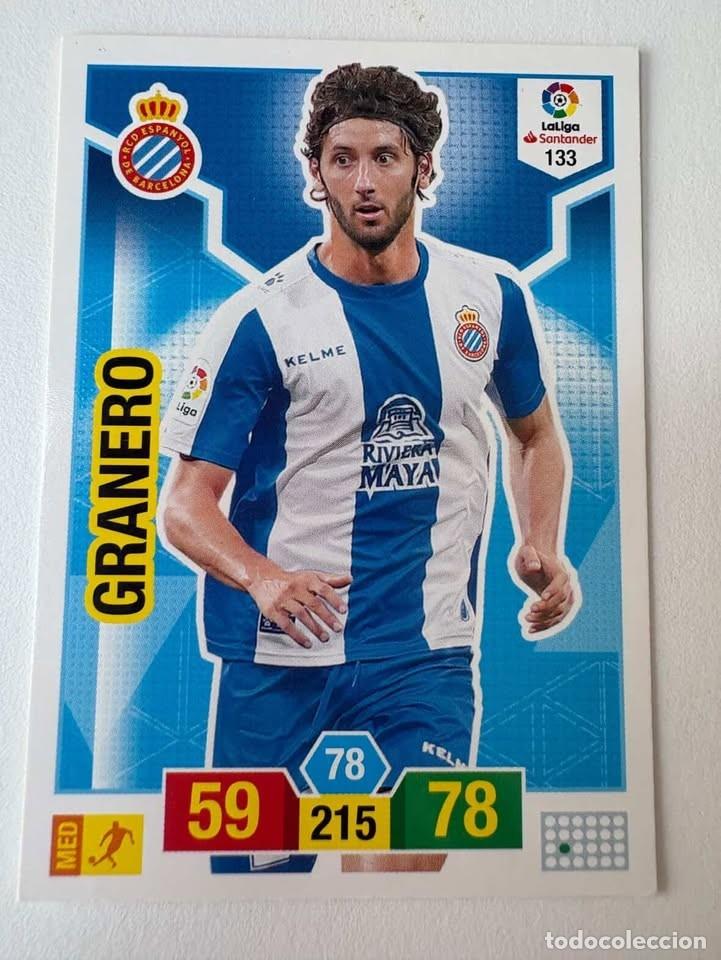 Cromos de f&uacute;tbol: Carta Granero Espanyol 133 Adrenalyn 2018-19