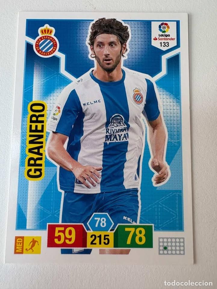 Cromos de f&uacute;tbol: Carta Granero Espanyol 133 Adrenalyn 2018-19