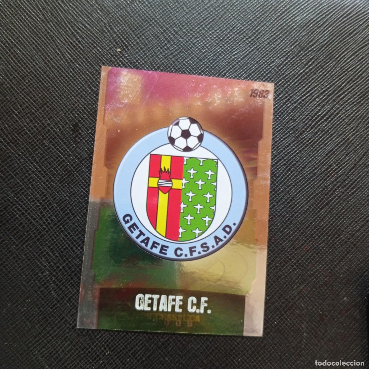 Cromos de f&uacute;tbol: 352 ESCUDO GETAFE MUNDICROMO QUIZ GAME 2008 2009 FUTBOL 08 09 - A211 PG47 PUNTAS RECTAS