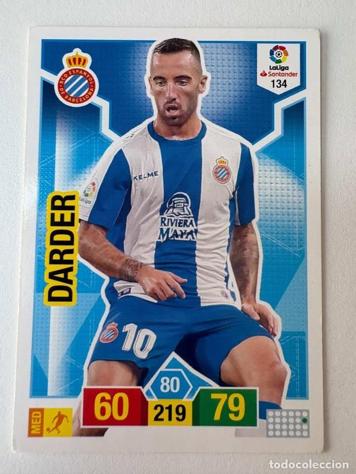 Cromos de f&uacute;tbol: Carta Darder Espanyol 134 Adrenalyn 2018-19
