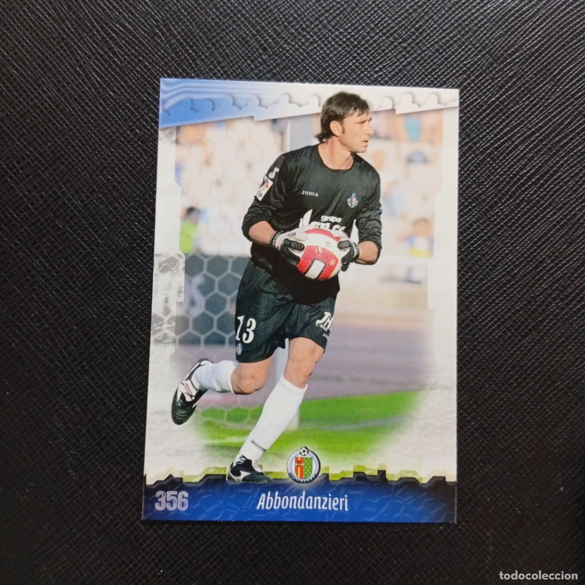 Cromos de f&uacute;tbol: 356 ABBONDANZIERI GETAFE MUNDICROMO QUIZ GAME 2008 2009 FUTBOL 08 09 - A211 PG47