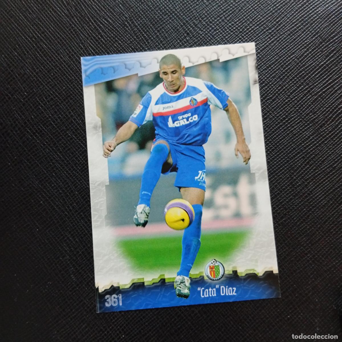 Cromos de f&uacute;tbol: 361 CATA DIAZ GETAFE MUNDICROMO QUIZ GAME 2008 2009 FUTBOL 08 09 - A211 PG48