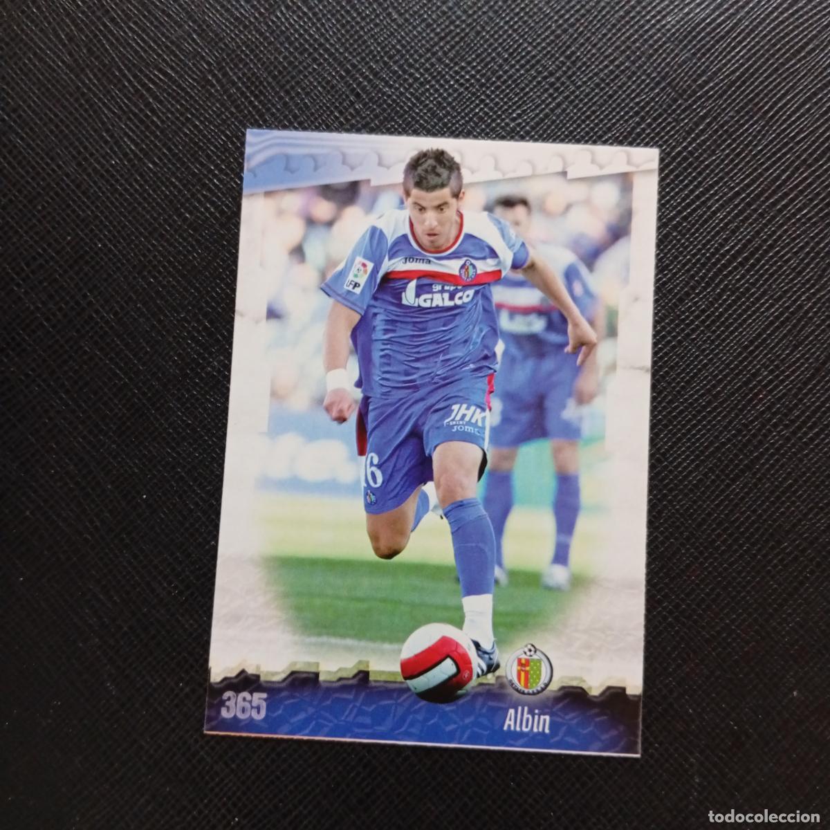 Cromos de f&uacute;tbol: 365 ALBIN GETAFE MUNDICROMO QUIZ GAME 2008 2009 FUTBOL 08 09 - A211 PG48