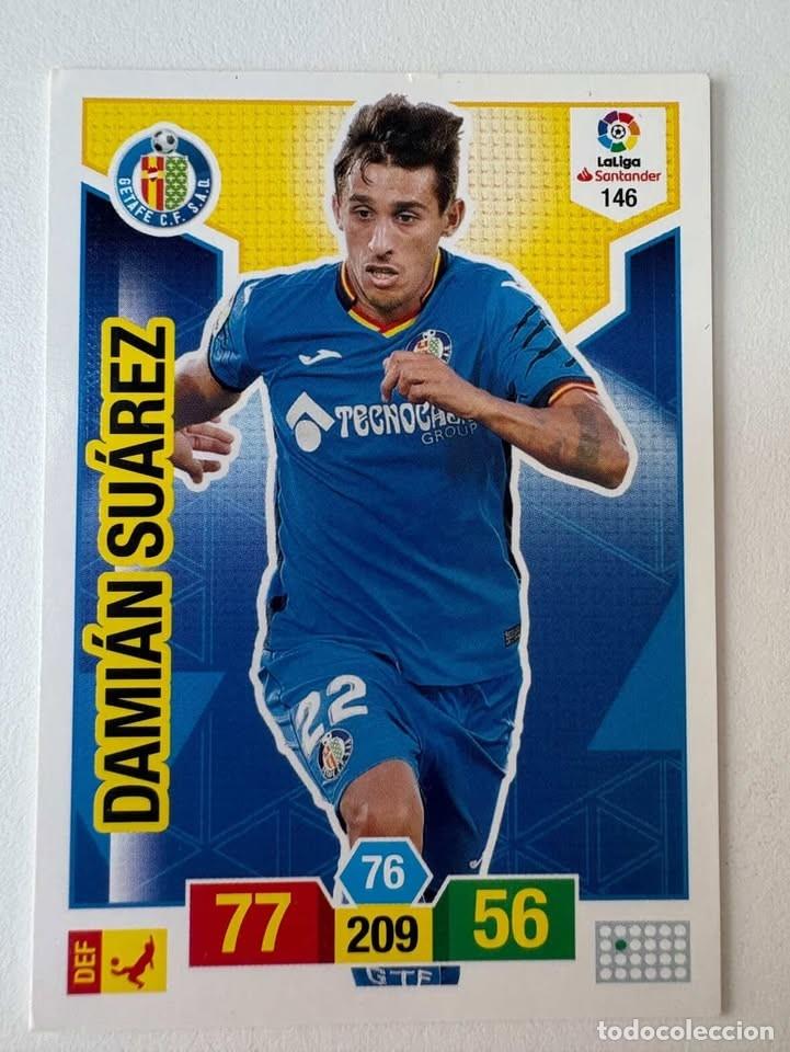 Cromos de f&uacute;tbol: Carta Dami&aacute;n Su&aacute;rez Getafe 146 Adrenalyn 2018-19