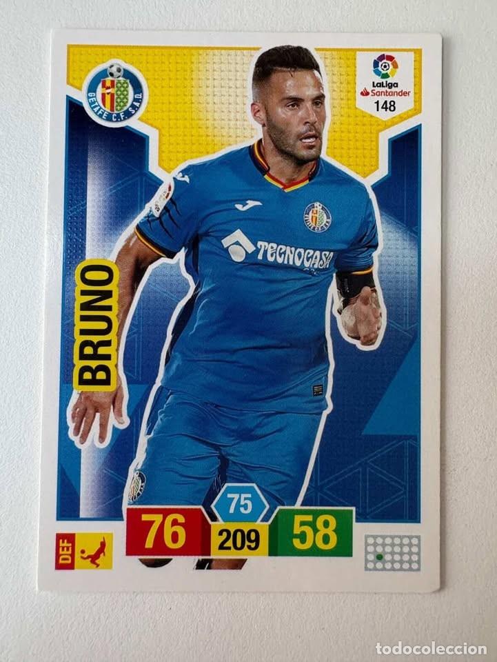 Cromos de f&uacute;tbol: Carta Bruno Getafe 148 Adrenalyn 2018-19