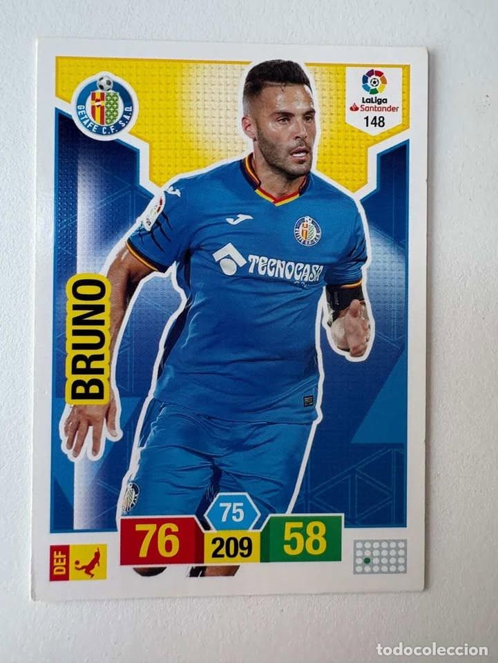 Cromos de f&uacute;tbol: Carta Bruno Getafe 148 Adrenalyn 2018-19