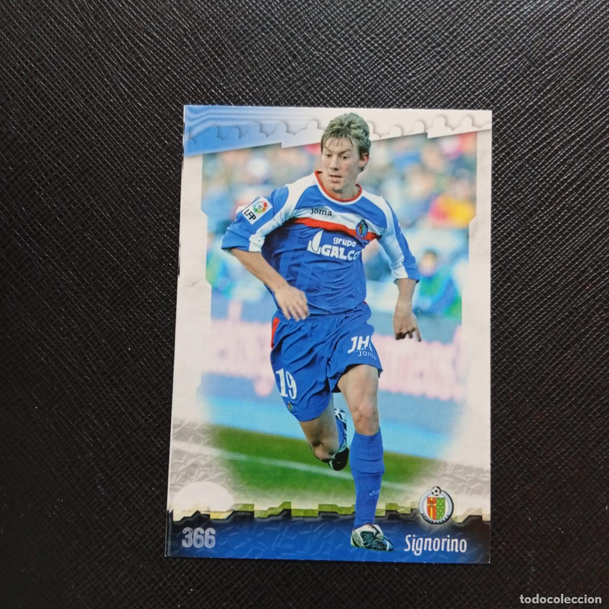 Cromos de f&uacute;tbol: 366 SIGNORINO GETAFE MUNDICROMO QUIZ GAME 2008 2009 FUTBOL 08 09 - A211 PG49