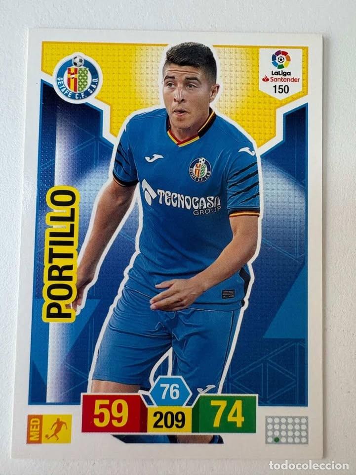 Cromos de f&uacute;tbol: Carta Portillo Getafe 150 Adrenalyn 2018-19