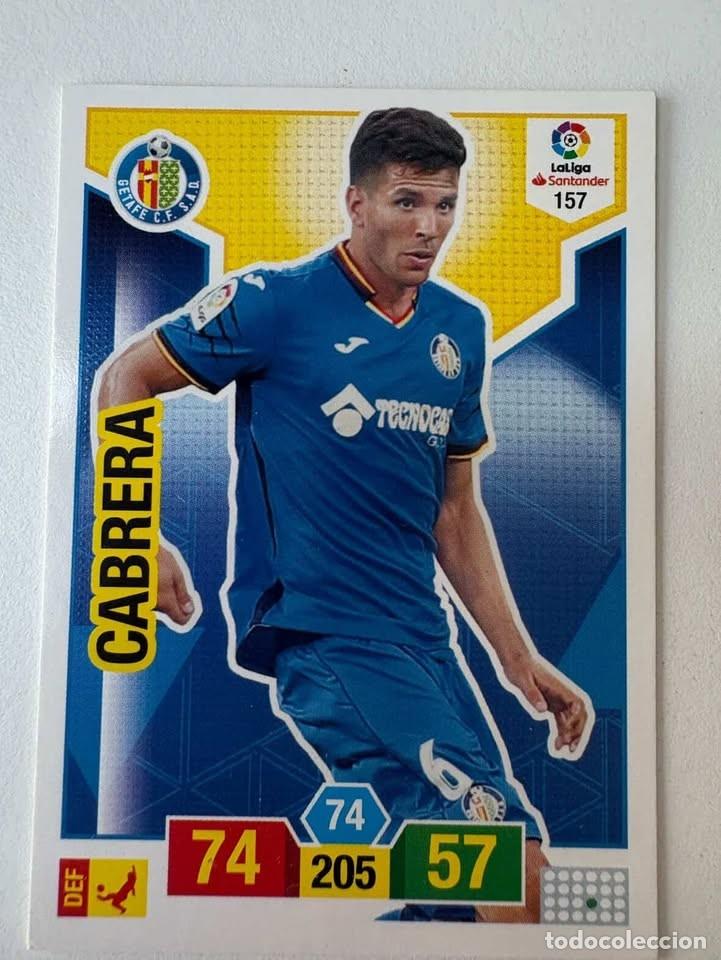 Cromos de f&uacute;tbol: Carta Cabrera Getafe 157 Adrenalyn 2018-19