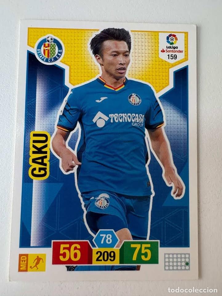 Cromos de f&uacute;tbol: Carta Gaku Getafe 159 Adrenalyn 2018-19