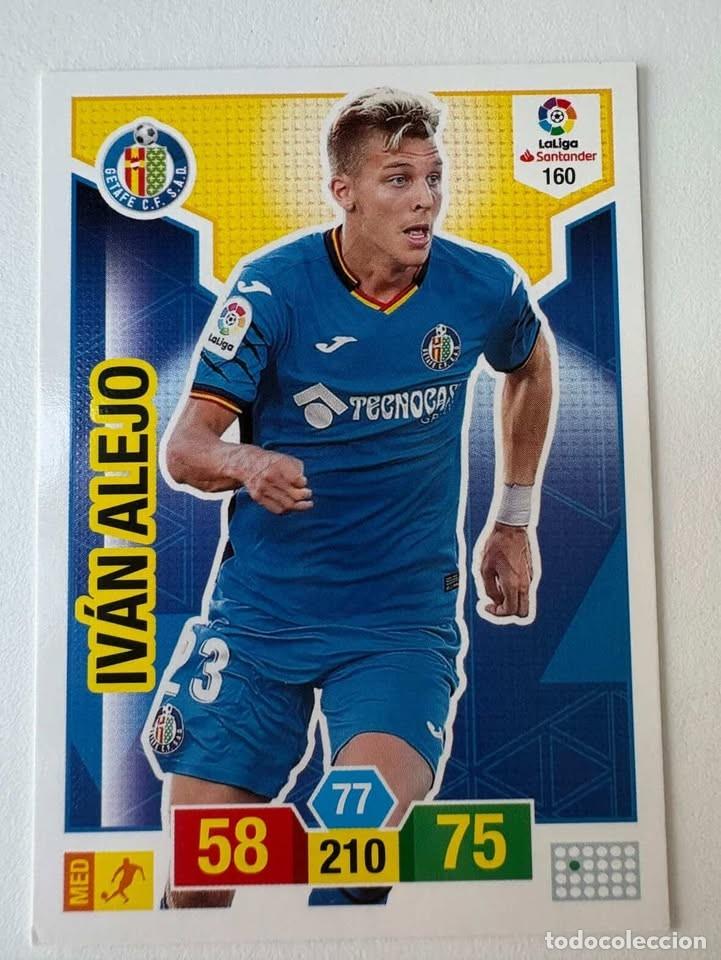 Cromos de f&uacute;tbol: Carta Iv&aacute;n Alejo Getafe 160 Adrenalyn 2018-19