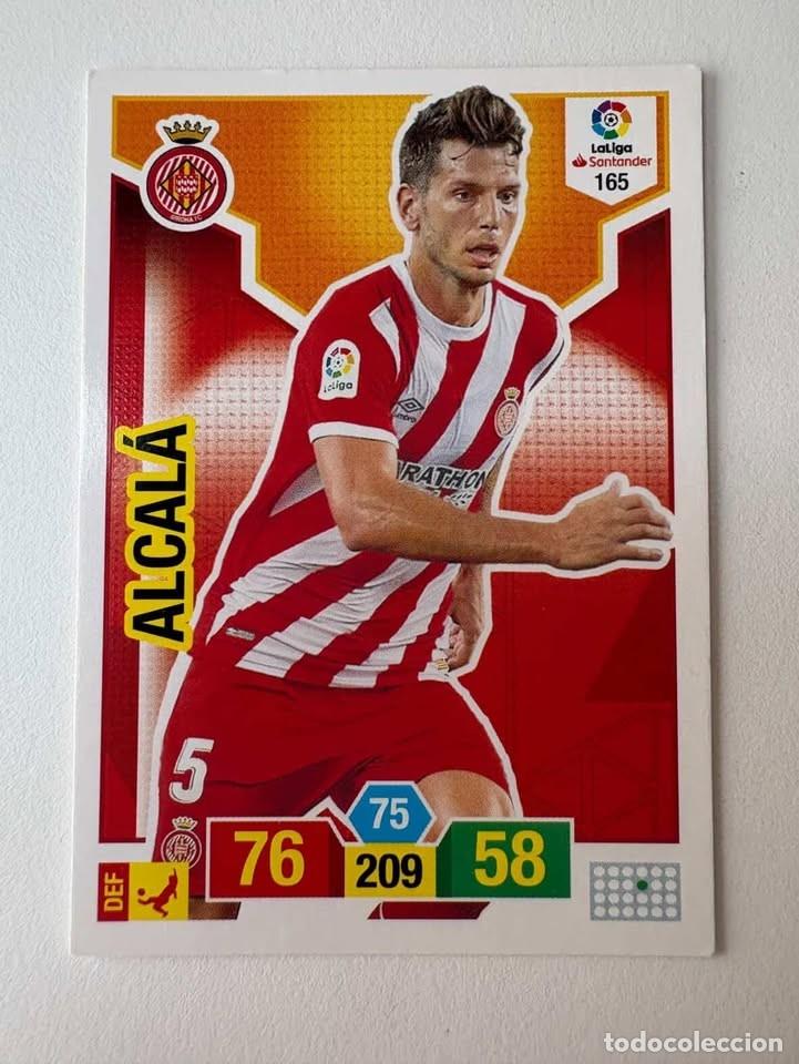 Cromos de f&uacute;tbol: Carta Alcal&aacute; Girona 165 Adrenalyn 2018-19