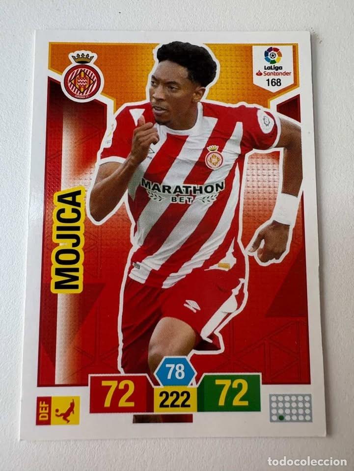 Cromos de f&uacute;tbol: Carta Mojica Girona 168 Adrenalyn 2018-19