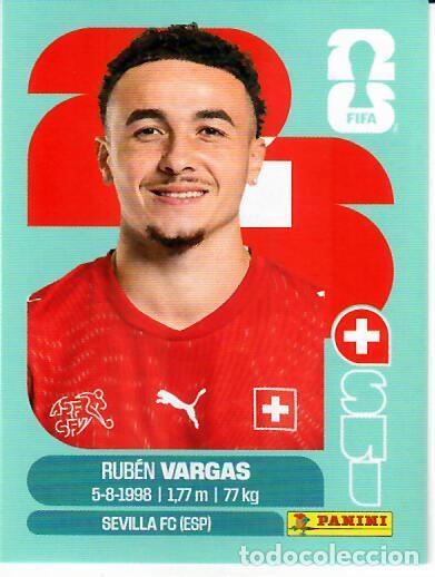 Cromos de f&uacute;tbol: CROMO PANINI MUNDIAL WORLD CUP 2026 - SUI 18 - VARGAS - SUIZA