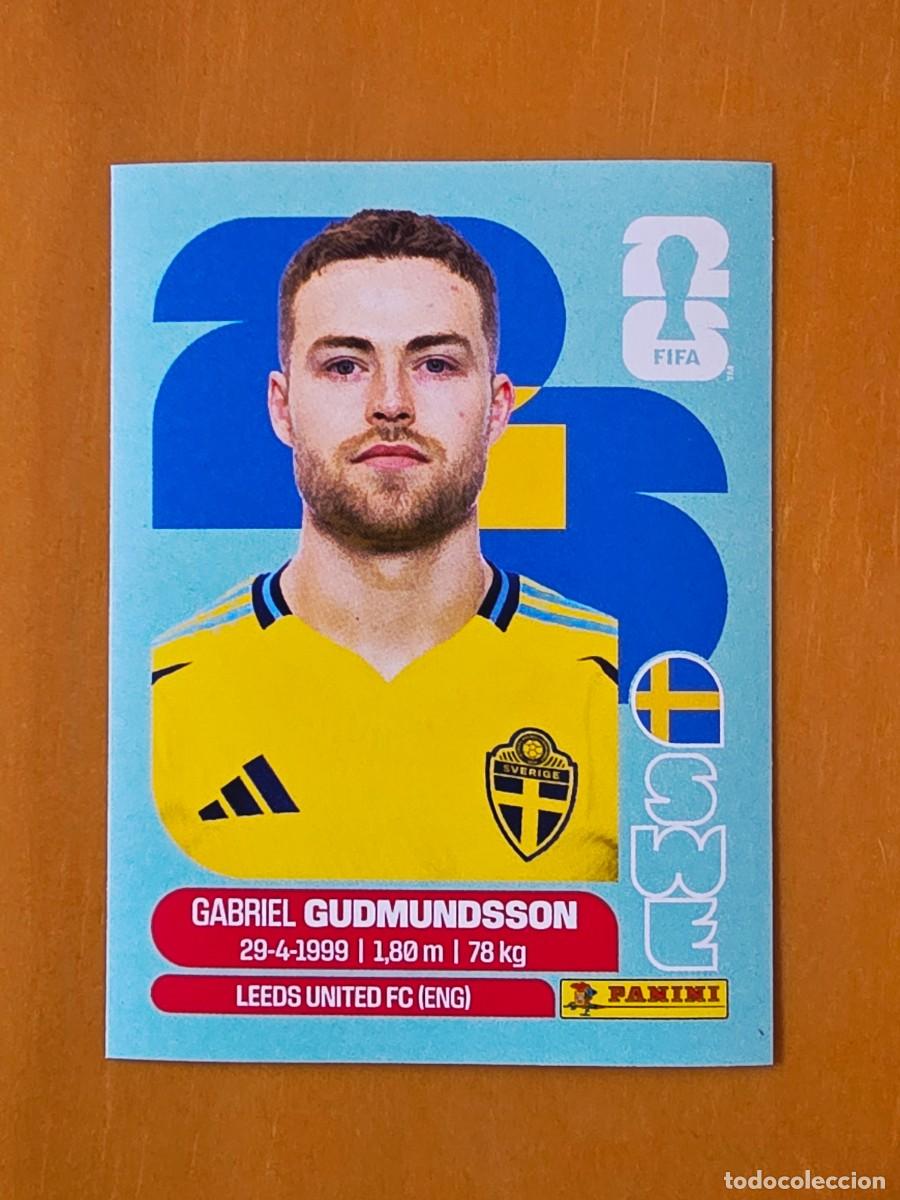 Cromos de f&uacute;tbol: SWE 4 Gabriel Gudmundsson, Suecia, Panini FIFA World Cup Mundial 2026 Sticker