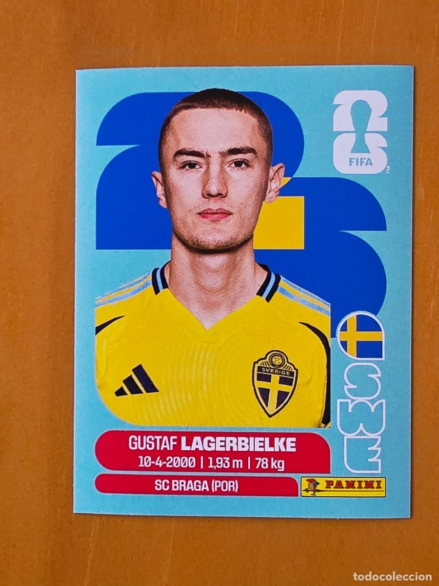 Cromos de f&uacute;tbol: SWE 7 Gustaf Lagerbielke, Suecia, Panini FIFA World Cup Mundial 2026 Sticker