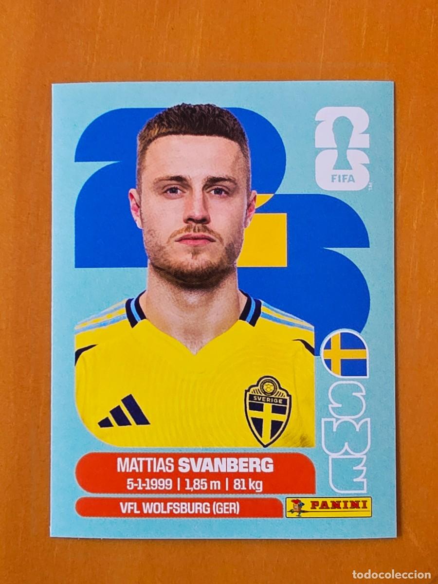 Cromos de f&uacute;tbol: SWE 12 Mattias Svanberg, Suecia, Panini FIFA World Cup Mundial 2026 Sticker