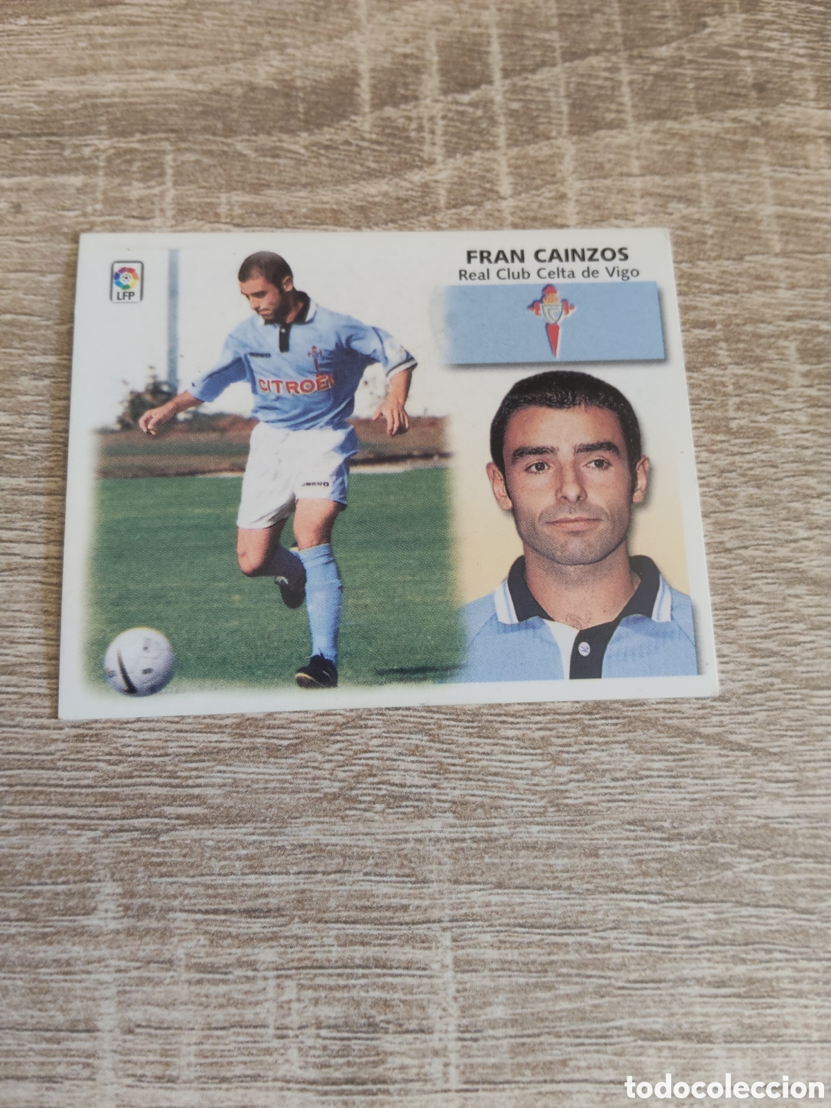 Cromos de f&uacute;tbol: Fran Cainzos baja Celta de Vigo liga 1999 2000 99 00 ediciones este nuevo