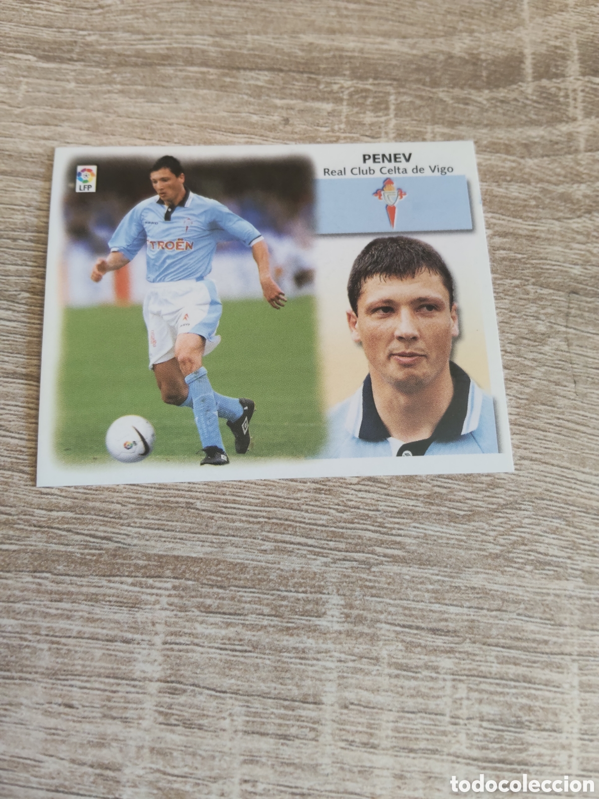 Cromos de f&uacute;tbol: Penev baja Celta de Vigo liga 1999 2000 99 00 ediciones este nuevo