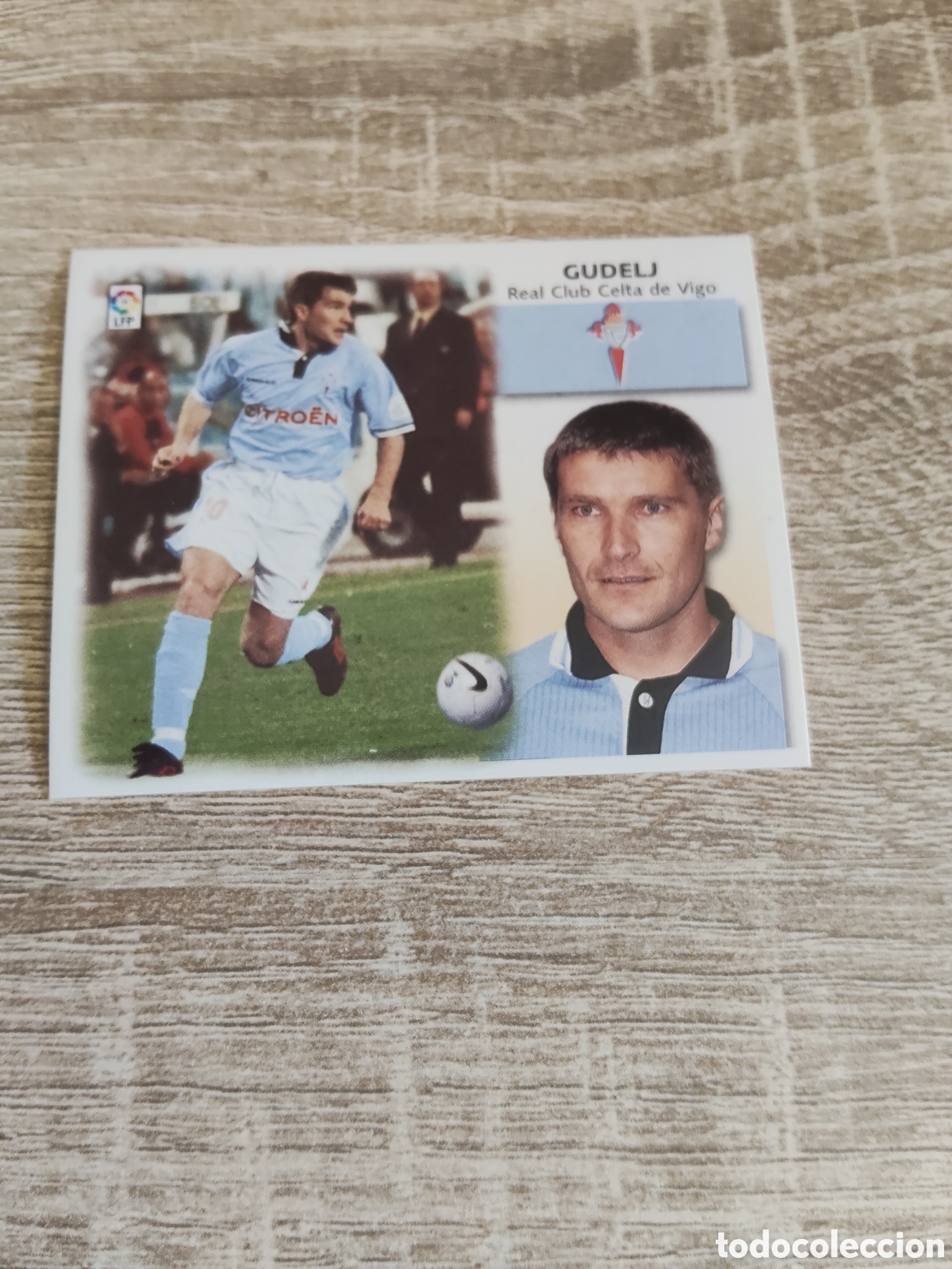 Cromos de f&uacute;tbol: Gudelj baja Celta de Vigo liga 1999 2000 99 00 ediciones este nuevo