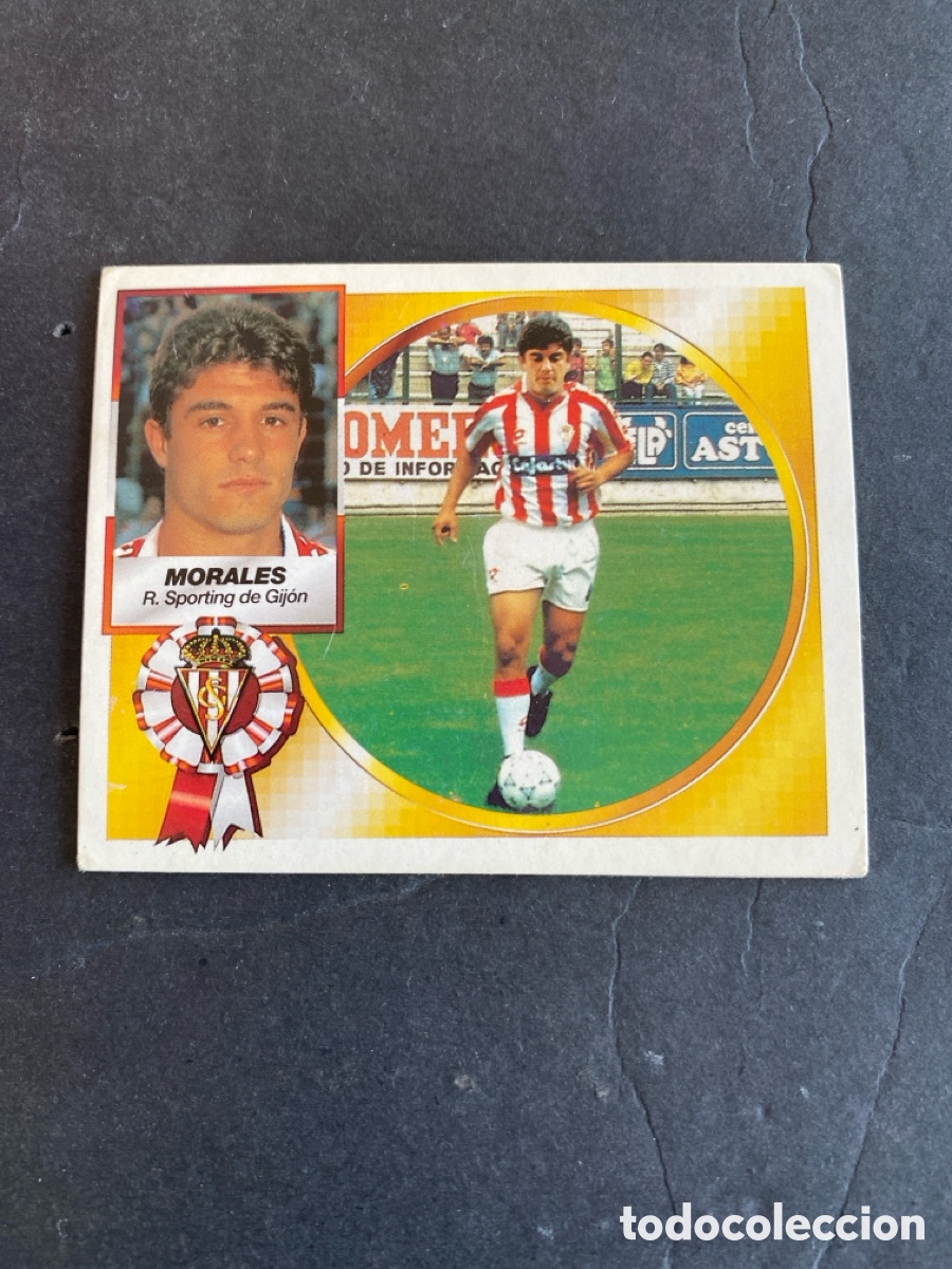 Cromos de f&uacute;tbol: Cromo liga 94/95 R Sporting de Gij&oacute;n nunca pegado