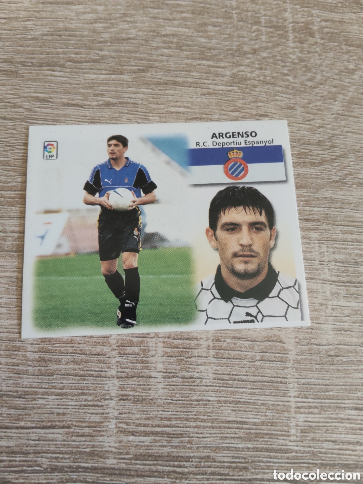 Cromos de f&uacute;tbol: Argenso baja Espanyol liga 1999 2000 99 00 ediciones este nuevo
