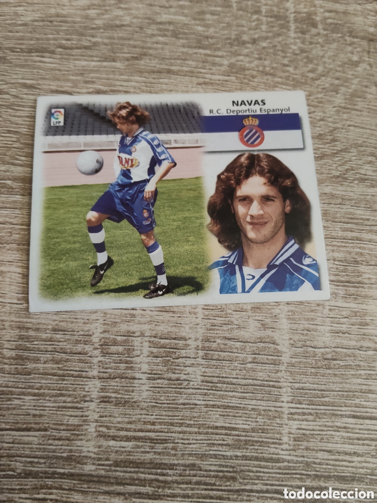 Cromos de f&uacute;tbol: Navas coloca Espanyol liga 1999 2000 99 00 ediciones este nuevo