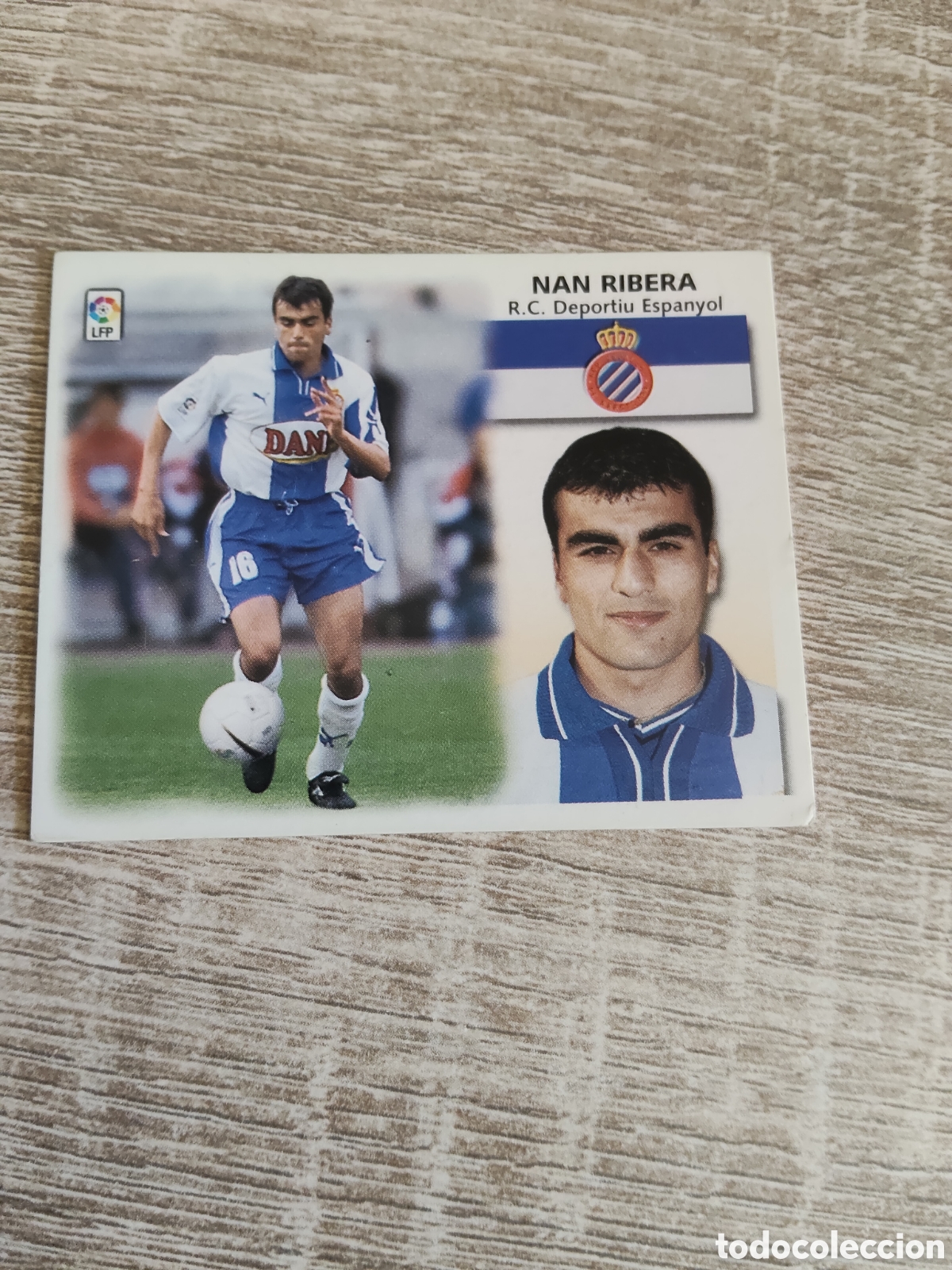 Cromos de f&uacute;tbol: Nan Ribera baja Espanyol liga 1999 2000 99 00 ediciones este nuevo