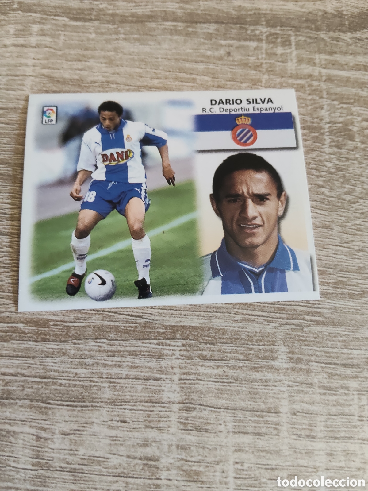 Cromos de f&uacute;tbol: Dar&iacute;o Silva baja Espanyol liga 1999 2000 liga 1999 2000 99 00 ediciones este