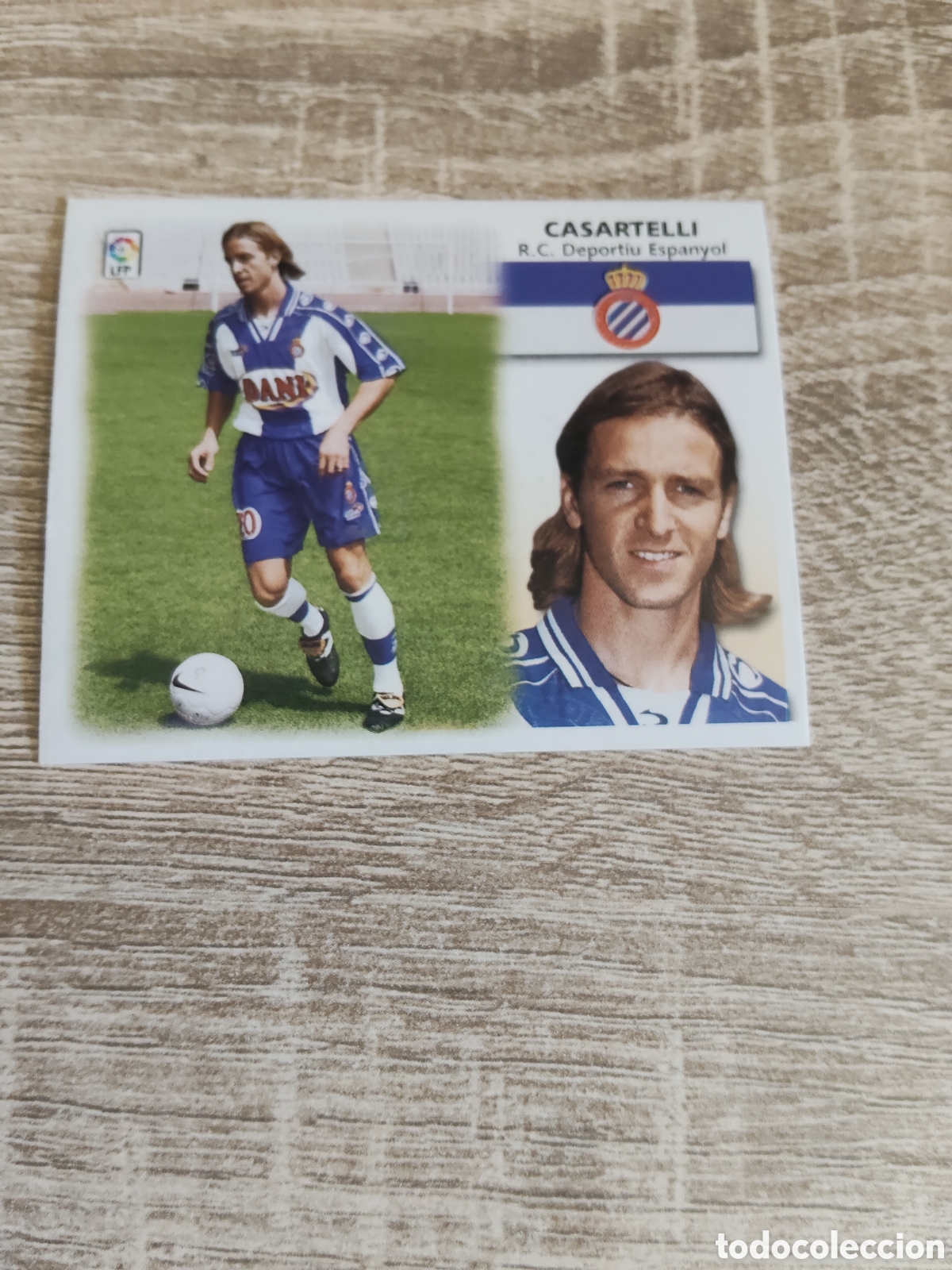 Cromos de f&uacute;tbol: Casartelli coloca Espanyol liga 1999 2000 99 00 ediciones este