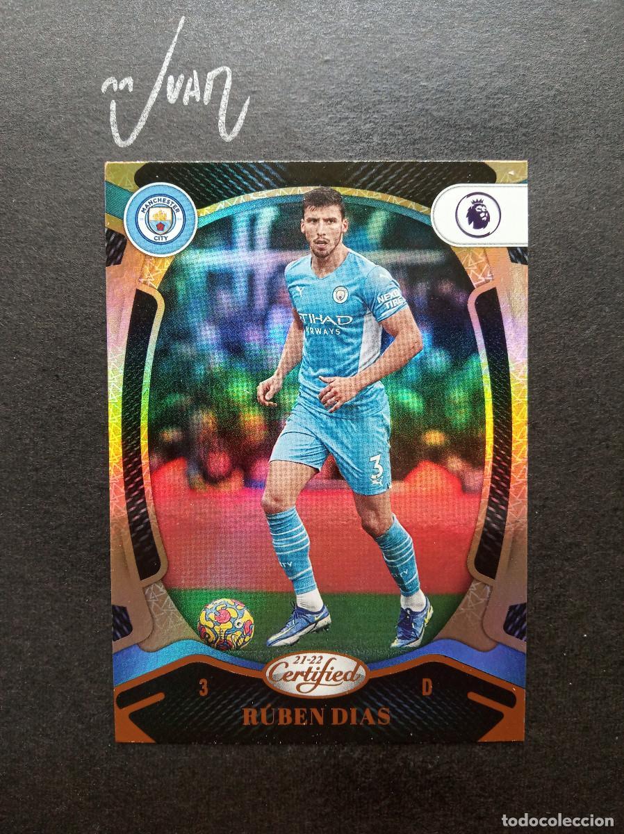 Cromos de f&uacute;tbol: N&ordm; 158 RUBEN DIAS MANCHESTER CITY PORTUGAL ⚽ PANINI &reg; CHRONICLES CERTIFIED PREMIER 2021 2022 21 22
