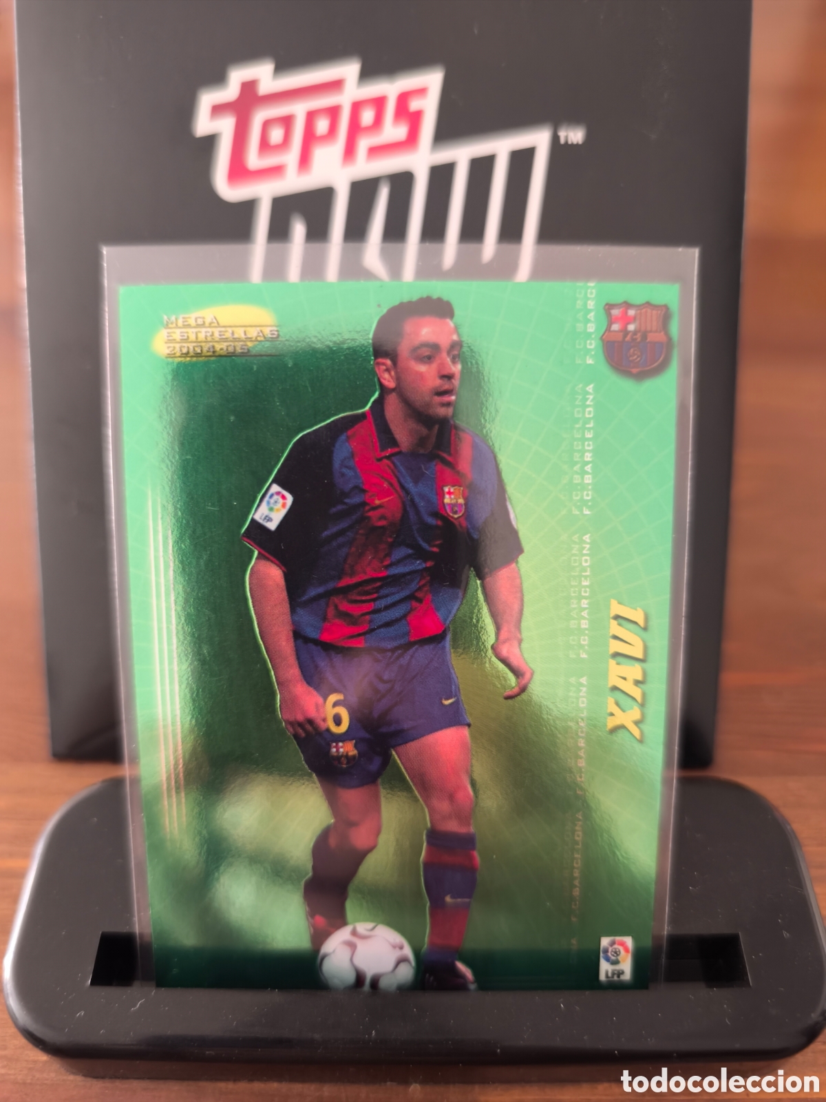 Cromos de f&uacute;tbol: 379 Xavi FC Barcelona Mega Estrellas Megacracks 2004-05