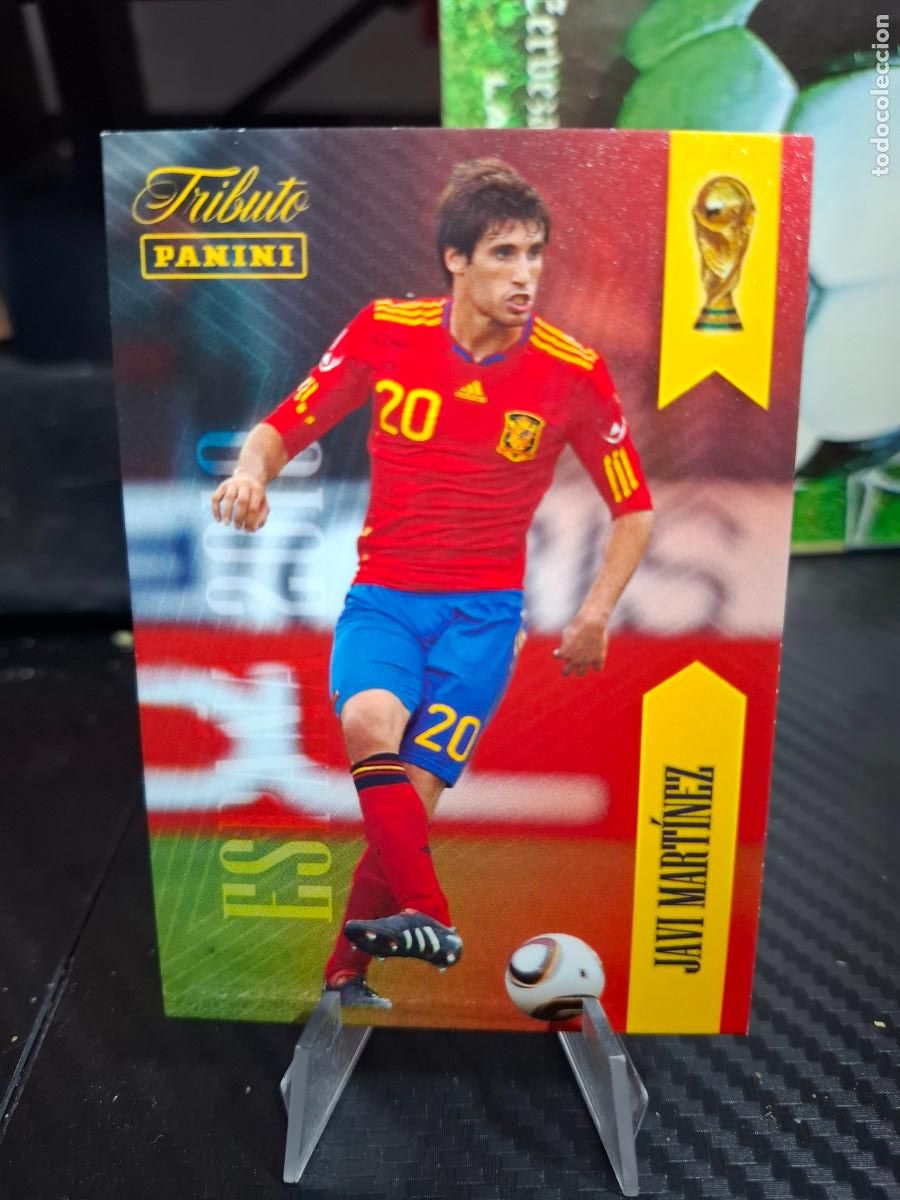 Cromos de f&uacute;tbol: 20 JAVI MART&Iacute;NEZ - TRIBUTO SELECCION ESPA&Ntilde;OLA 2010 2026 PANINI MUNDIAL WORLD CUP ESPA&Ntilde;A