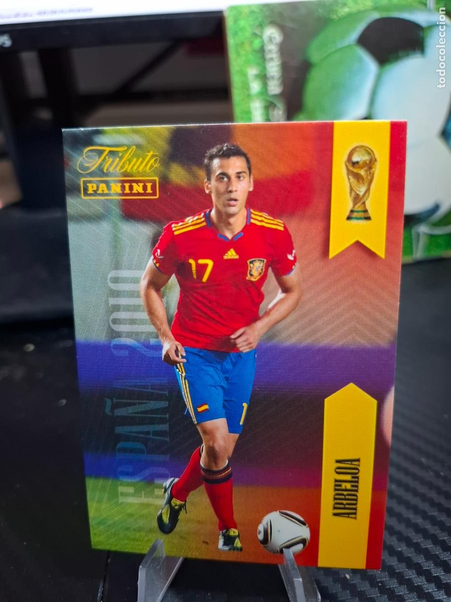 Cromos de f&uacute;tbol: 17 ARBELOA - TRIBUTO SELECCION ESPA&Ntilde;OLA 2010 2026 PANINI MUNDIAL WORLD CUP ESPA&Ntilde;A