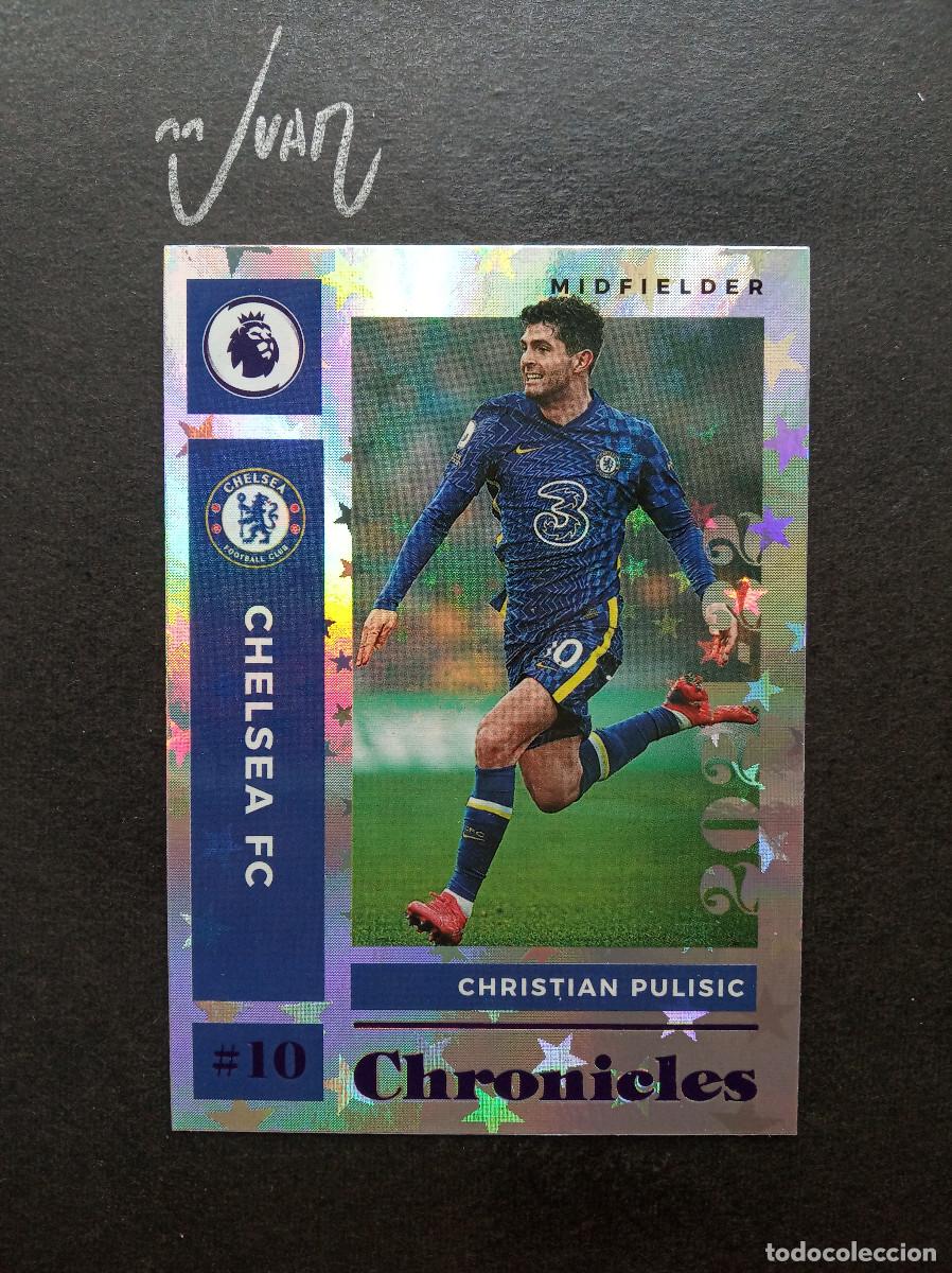 Cromos de f&uacute;tbol: N&ordm; 7 PURPLE ASTRO PULISIC CHELSEA UNITED STATES 2026 ⚽ PANINI &reg; CHRONICLES PREMIER 2021 2022 21 22