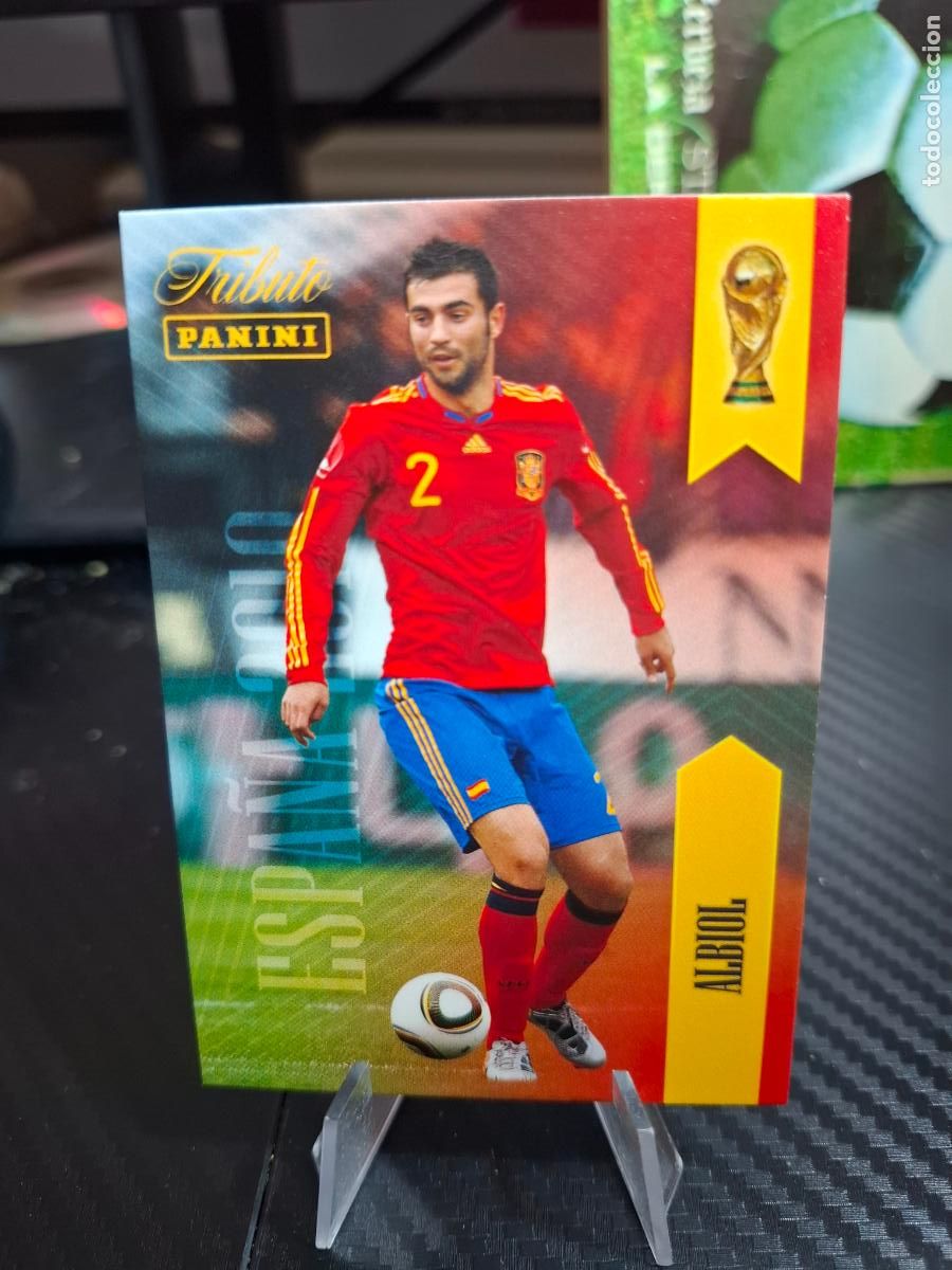 Cromos de f&uacute;tbol: 2 ALBIOL - TRIBUTO SELECCION ESPA&Ntilde;OLA 2010 2026 PANINI MUNDIAL WORLD CUP ESPA&Ntilde;A