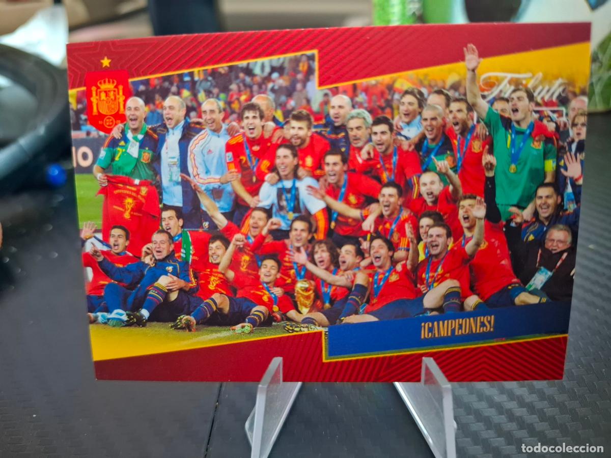 Cromos de f&uacute;tbol: 33 CAMPEONES - TRIBUTO SELECCION ESPA&Ntilde;OLA 2010 2026 PANINI MUNDIAL WORLD CUP ESPA&Ntilde;A