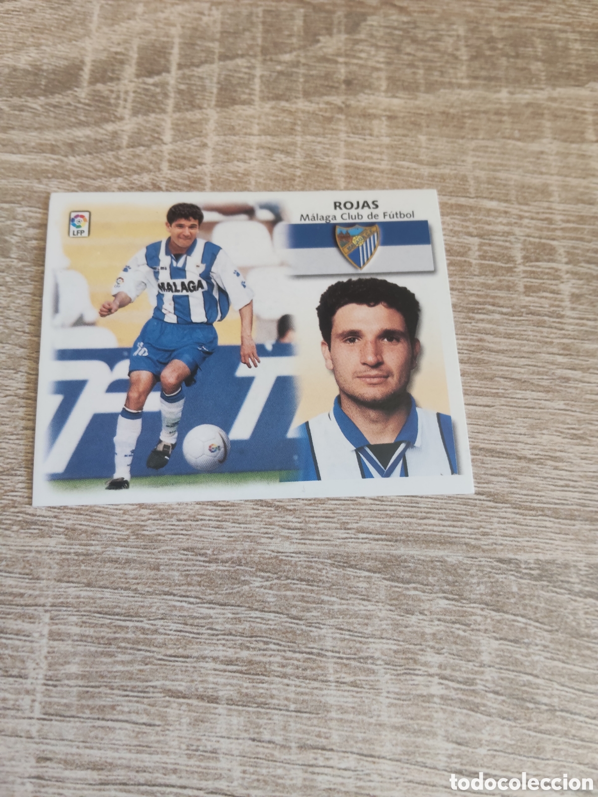 Cromos de f&uacute;tbol: Rojas coloca M&aacute;laga liga 1999 2000 99 00 ediciones este nuevo