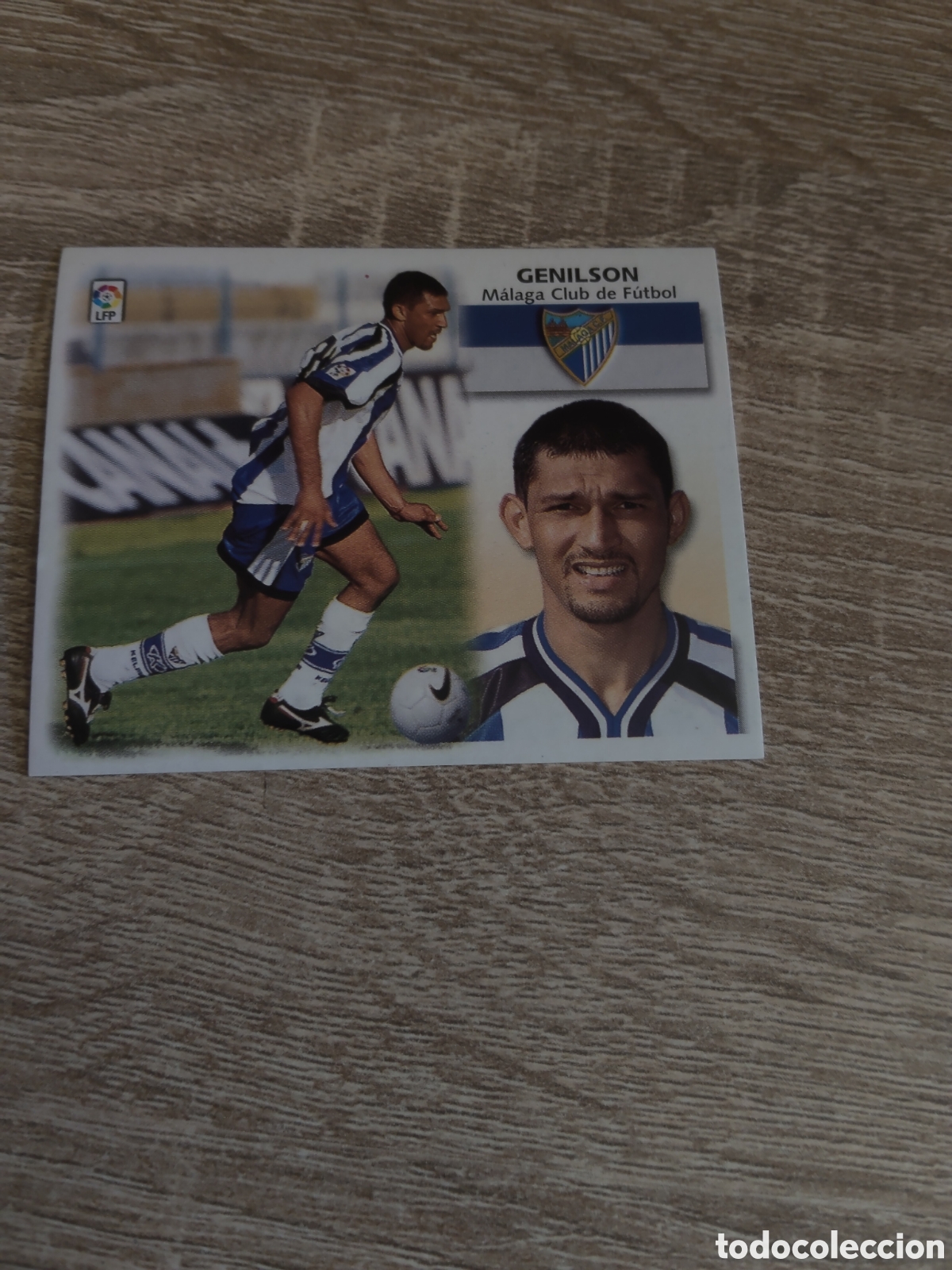 Cromos de f&uacute;tbol: Genilson coloca M&aacute;laga liga 1999 2000 99 00 ediciones este nuevo