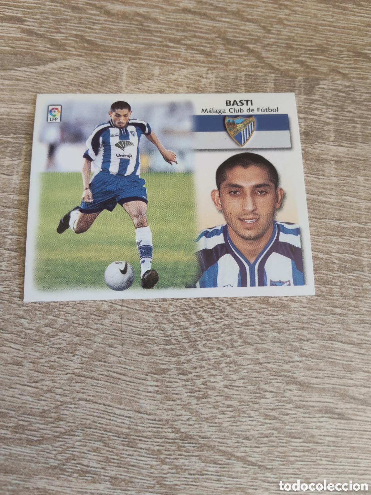 Cromos de f&uacute;tbol: Basti coloca M&aacute;laga liga 1999 2000 99 00 ediciones este nuevo