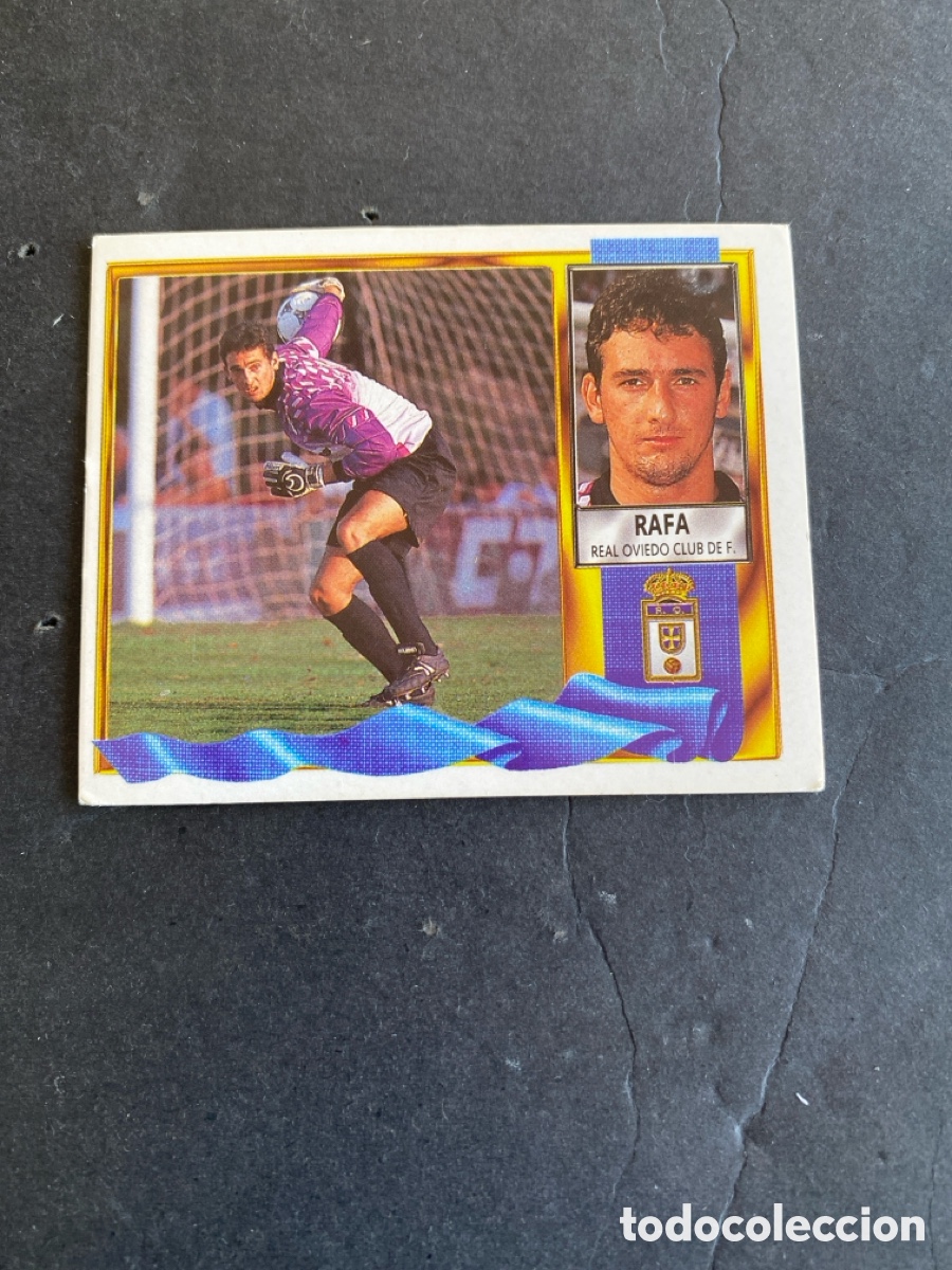 Cromos de f&uacute;tbol: Cromo liga 95/96 Real Oviedo nunca pegado